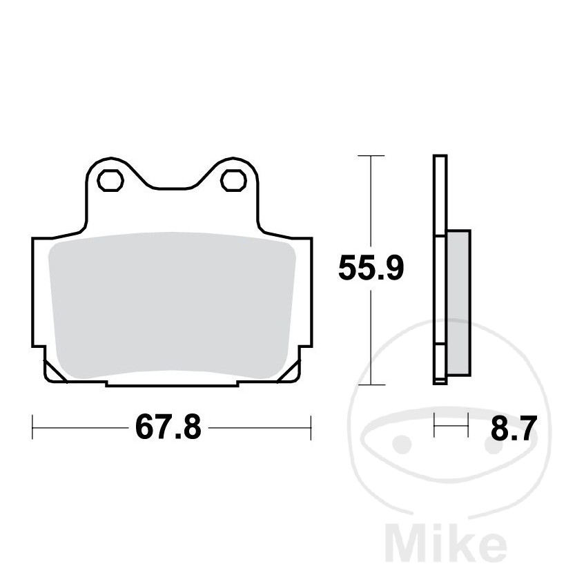 Plaquette de Frein Sinter Plaquette de Frein Sinter