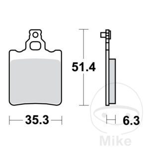 Plaquette de Frein Standard TRW