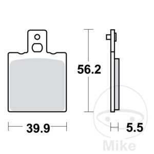 Plaquette de Frein Standard TRW