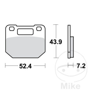 Plaquette de Frein Standard TRW