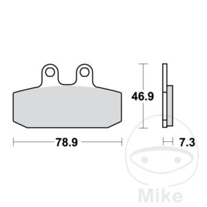 Plaquette de Frein Sinter Scooter TRW
