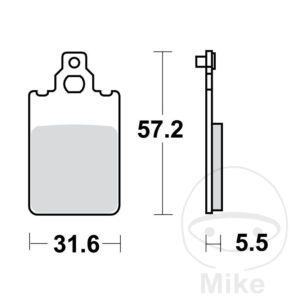 Plaquette de Frein Standard TRW