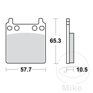 Plaquette de Frein Standard TRW