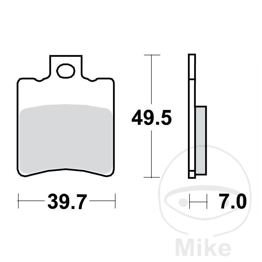 Plaquette de Frein Scooter TRW Plaquette de Frein Sinter Scooter TRW