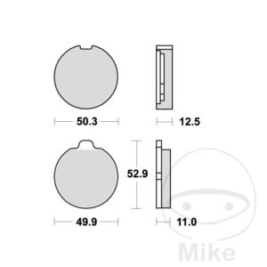 Plaquette de Frein Standard TRW