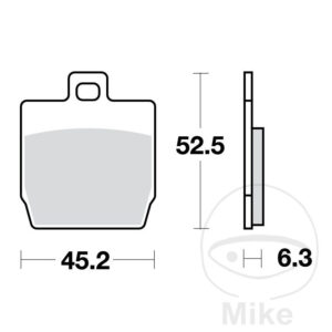Plaquette de Frein Scooter TRW