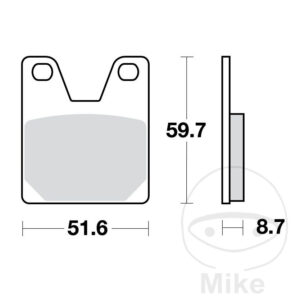 Plaquette de Frein Sinter