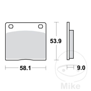 Plaquette de Frein Standard TRW
