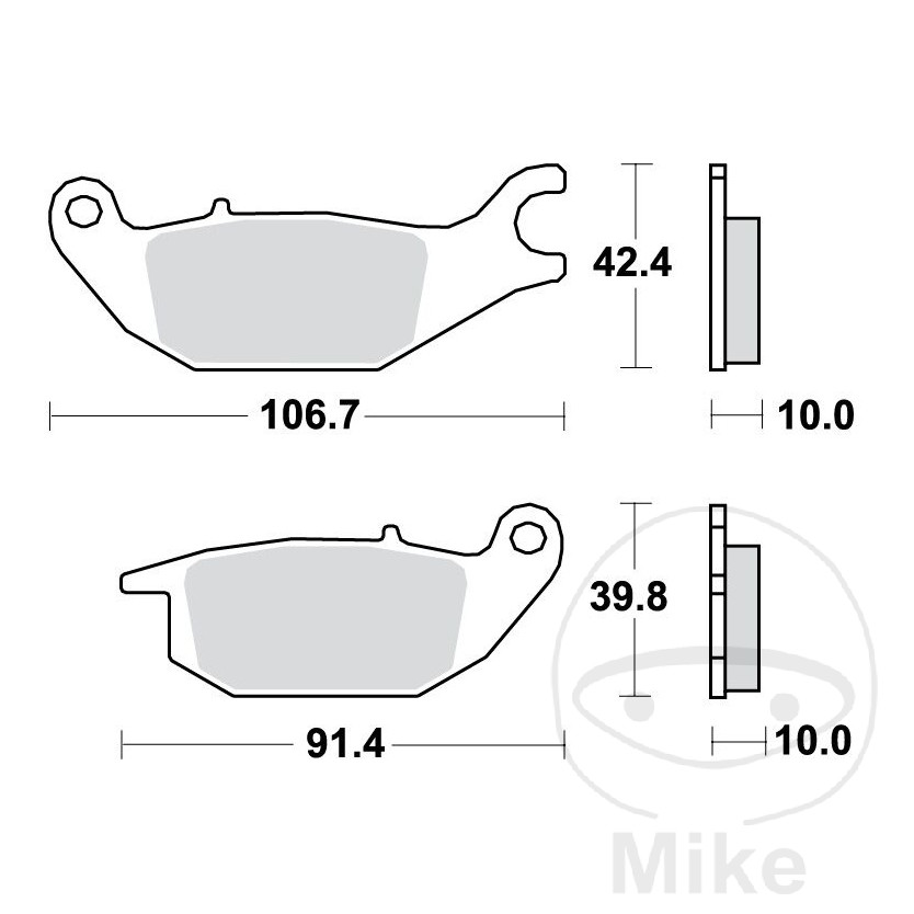 Plaquette de Frein Standard TRW Plaquette de Frein Standard TRW
