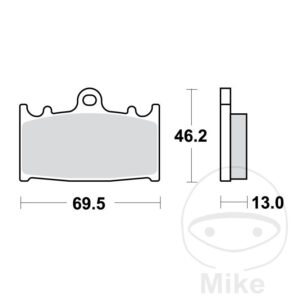 Plaquette de Frein Standard TRW