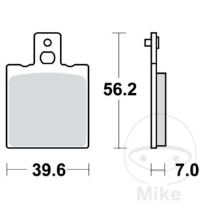 Plaquette de Frein Sinter SI TRW