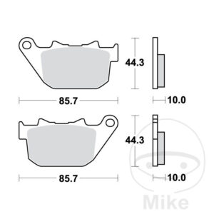 Plaquette de Frein Sinter