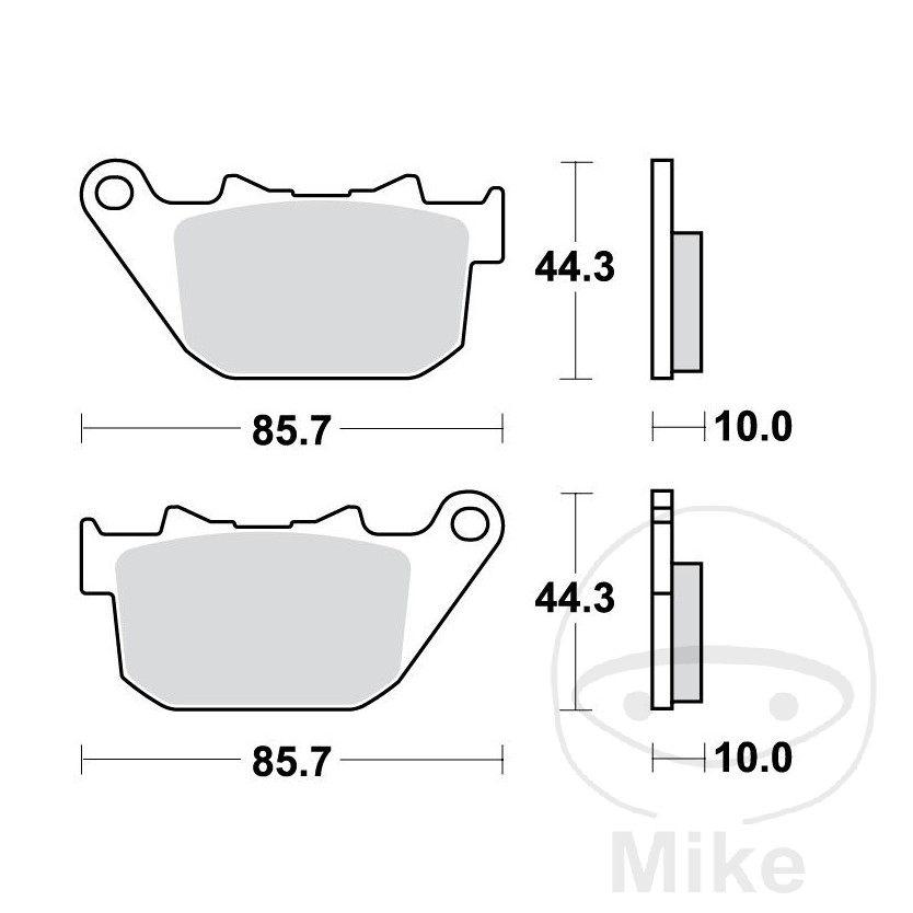 Plaquette de Frein Sinter Plaquette de Frein Sinter