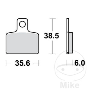 Plaquette de Frein Sinter SI TRW