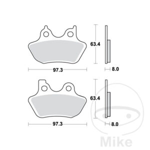Plaquette de Frein Sinter