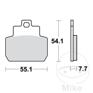 Plaquette de Frein Sinter Scooter TRW