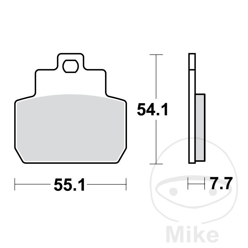 Plaquette de Frein Sinter Scooter TRW Plaquette de Frein Sinter Scooter TRW