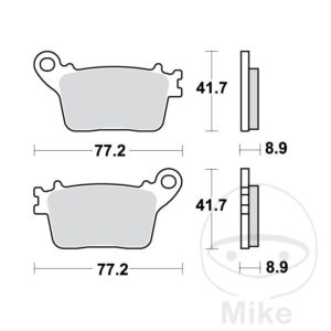 Plaquette de Frein Sinter