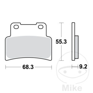 Plaquette de Frein Sinter vorne TRW