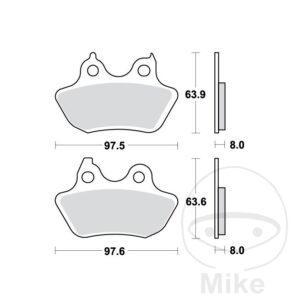 Plaquette de Frein Sinter