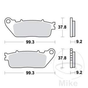 Plaquette de Frein Sinter
