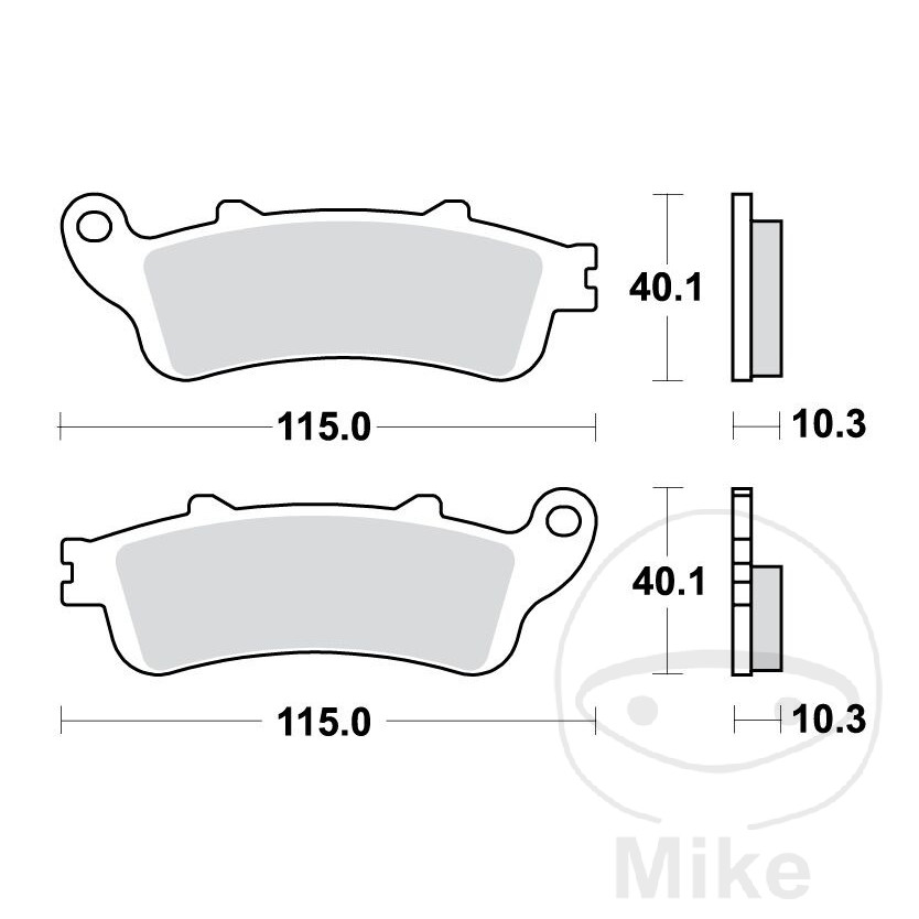 Plaquette de Frein Sinter Plaquette de Frein Sinter