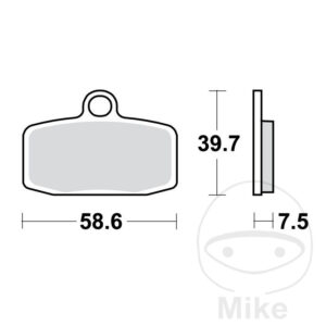 Plaquette de Frein Sinter SI TRW