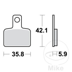 Plaquette de Frein Standard TRW