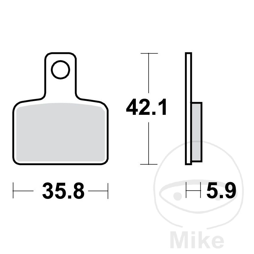 Plaquette de Frein Standard TRW Plaquette de Frein Standard TRW