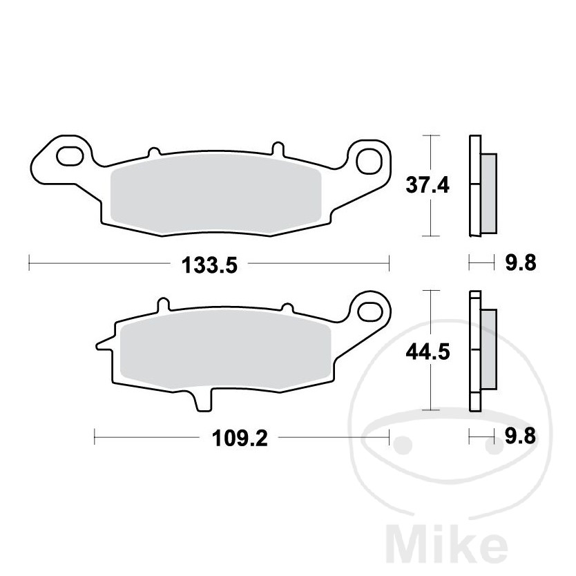 Plaquette de Frein Sinter Plaquette de Frein Sinter