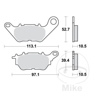 Plaquette de Frein Standard TRW