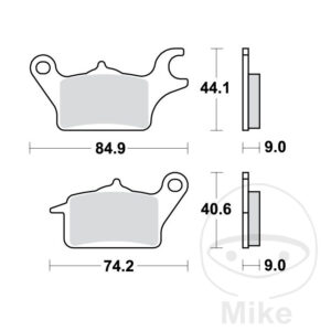 Plaquette de Frein Standard TRW