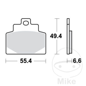 Plaquette de Frein Sinter Scooter TRW