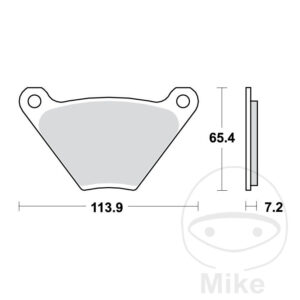 Plaquette de Frein Standard TRW