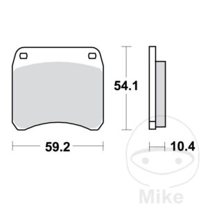Plaquette de Frein Standard TRW