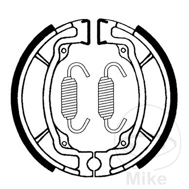 Mâchoires de frein avec ressort TRW Mâchoires de frein avec ressort TRW