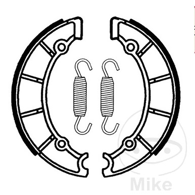 Mâchoires de frein avec ressort TRW Mâchoires de frein avec ressort TRW