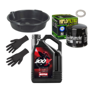 Pack Vidange Motul 300v 5w40 Pour DUCATI INDIANA 1986-1990