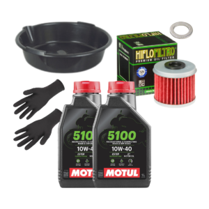 Pack Vidange Motul 5100 10w40 Pour HONDA CRF 250 2004-2024