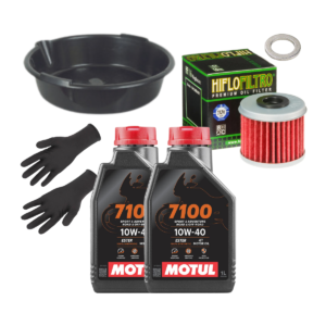 Pack Vidange Motul 7100 10w40 Pour HONDA CRF 250 2004-2024