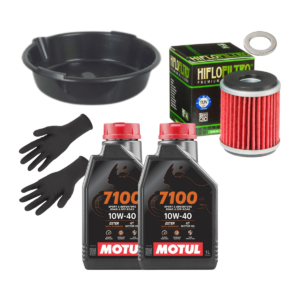 Pack Vidange Motul 7100 10w40 Pour YAMAHA YZ 450 F 2003-2008