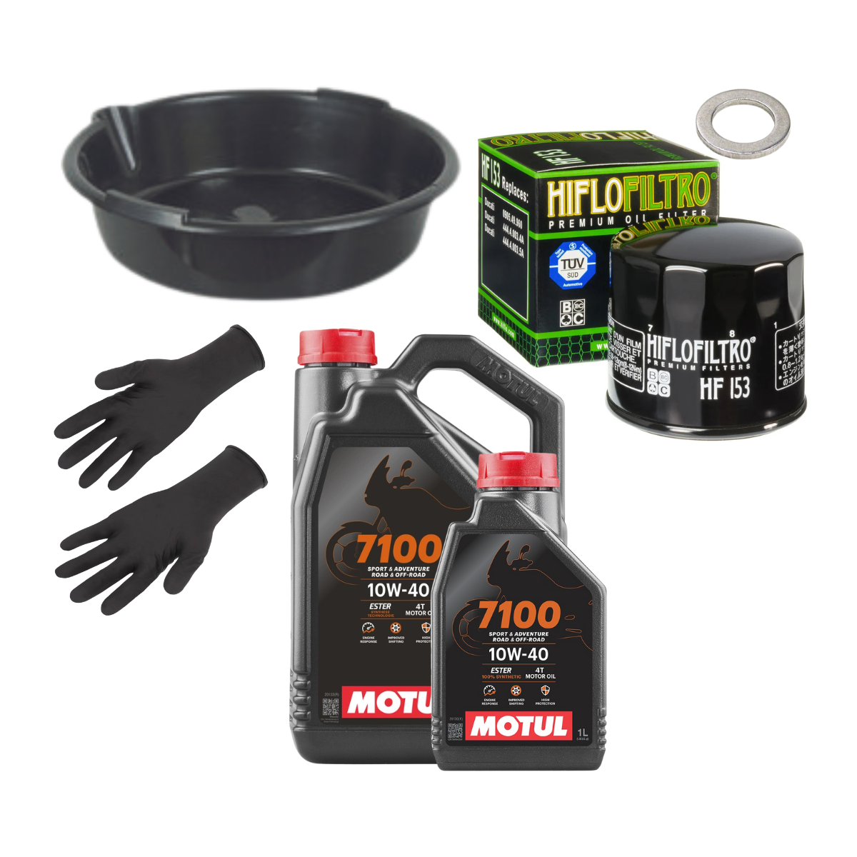 Pack Vidange Motul 7100 10w40 Pour DUCATI 1000 MULTISTRADA 2003-2006 Pack Vidange Motul 7100 10w40 Pour DUCATI 1000 MULTISTRADA 2003-2006
