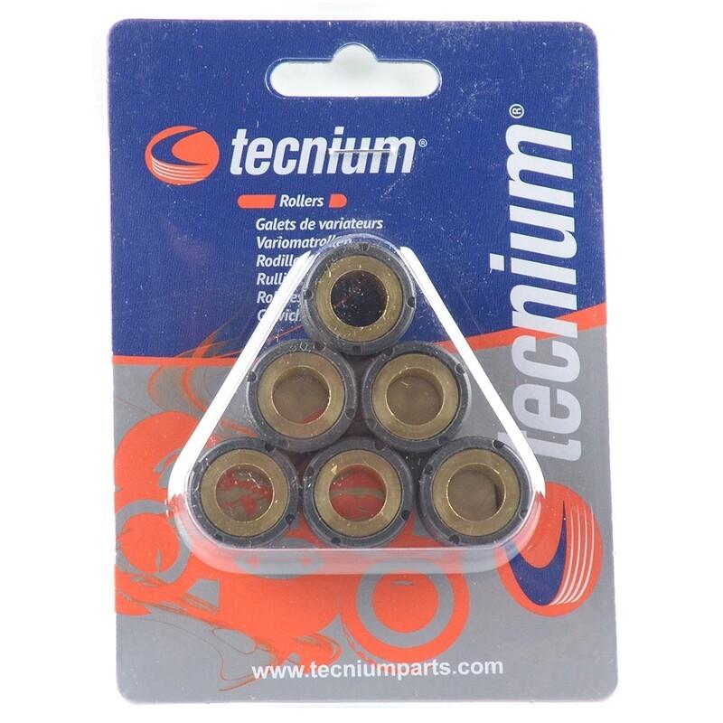 Jeu de galets TECNIUM 19x15mm 9gr - 6 pièces Jeu de galets TECNIUM 19x15mm 9gr - 6 pièces