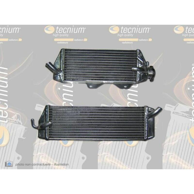Radiateur droit TECNIUM Oversize - Honda CRF450R Radiateur droit TECNIUM Oversize - Honda CRF450R