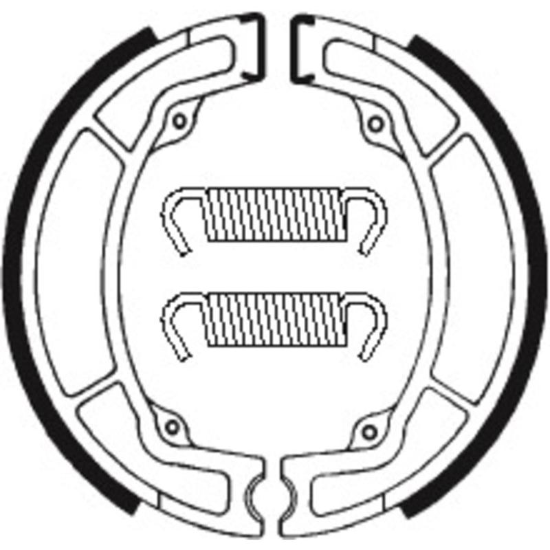 Mâchoires de frein TECNIUM Off-Road organique - BA033 Mâchoires de frein TECNIUM Off-Road organique - BA033