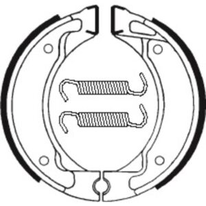 Mâchoires de frein TECNIUM Scooter/Street/Off-Road/Quad organique - BA050