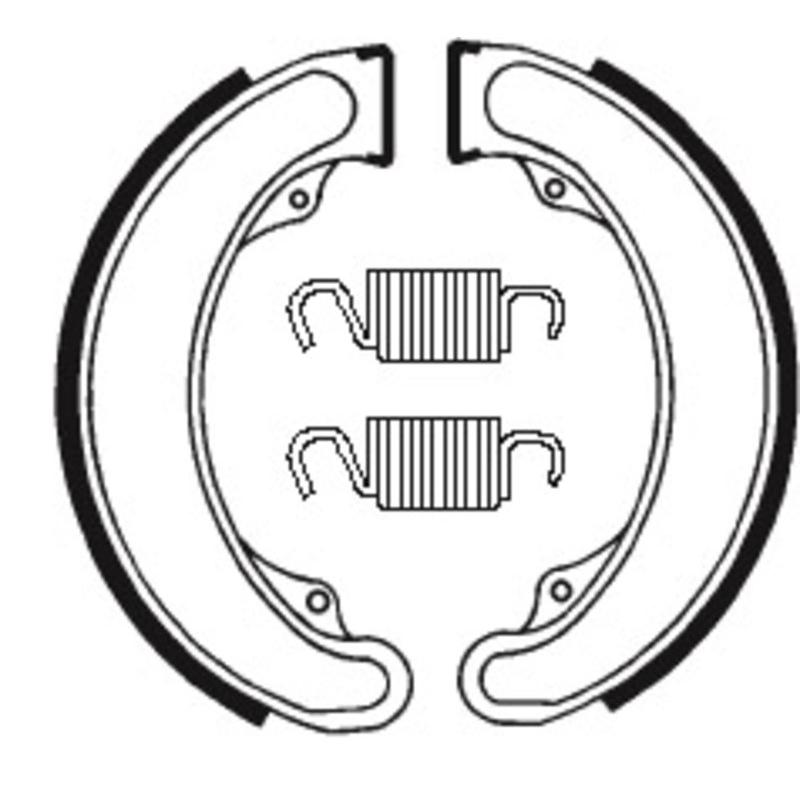 Mâchoires de frein TECNIUM Street organique - BA070 Mâchoires de frein TECNIUM Street organique - BA070