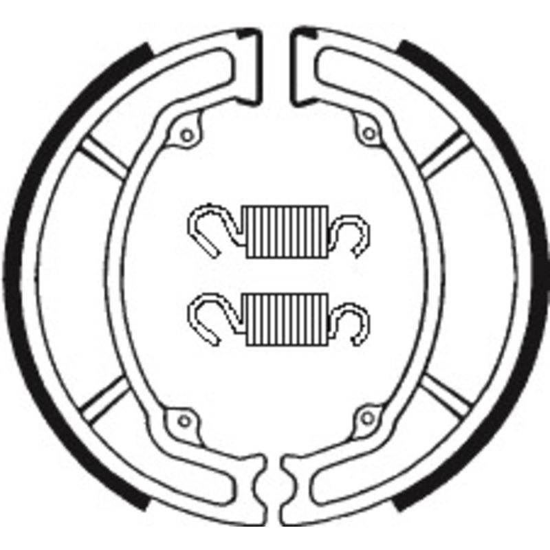 Mâchoires de frein TECNIUM Scooter/Street organique - BA189 Mâchoires de frein TECNIUM Scooter/Street organique - BA189