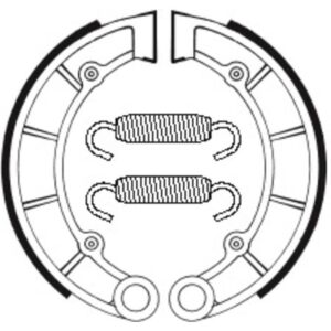 Mâchoires de frein TECNIUM Quad organique - BA197