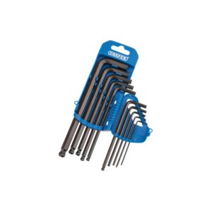 Jeu de 10 clés DRAPER mâles longues 6 pans